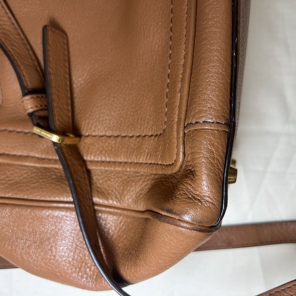 Marc Jacobs Tan Leather Satchel Shoulder Bag - Picture 15 of 16